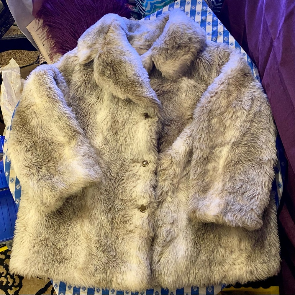 Size 44 Vintage Fur Coat